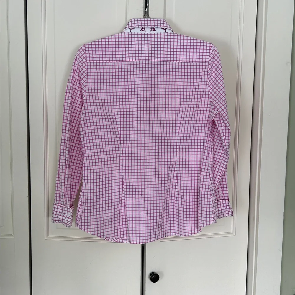 Gorsuch woman’s Pink Checkered Shirt. - Picture 4 of 5